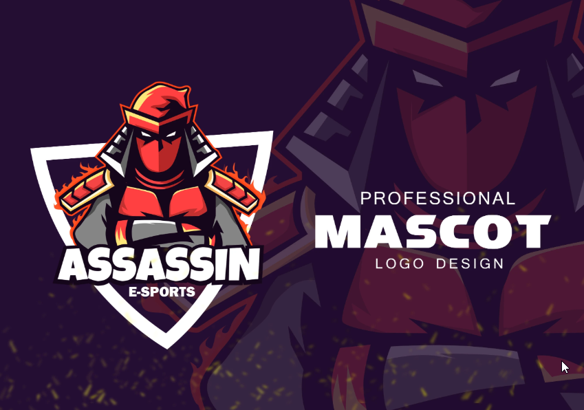 I will design an amazing mascot for the game, logo, esport, youtube