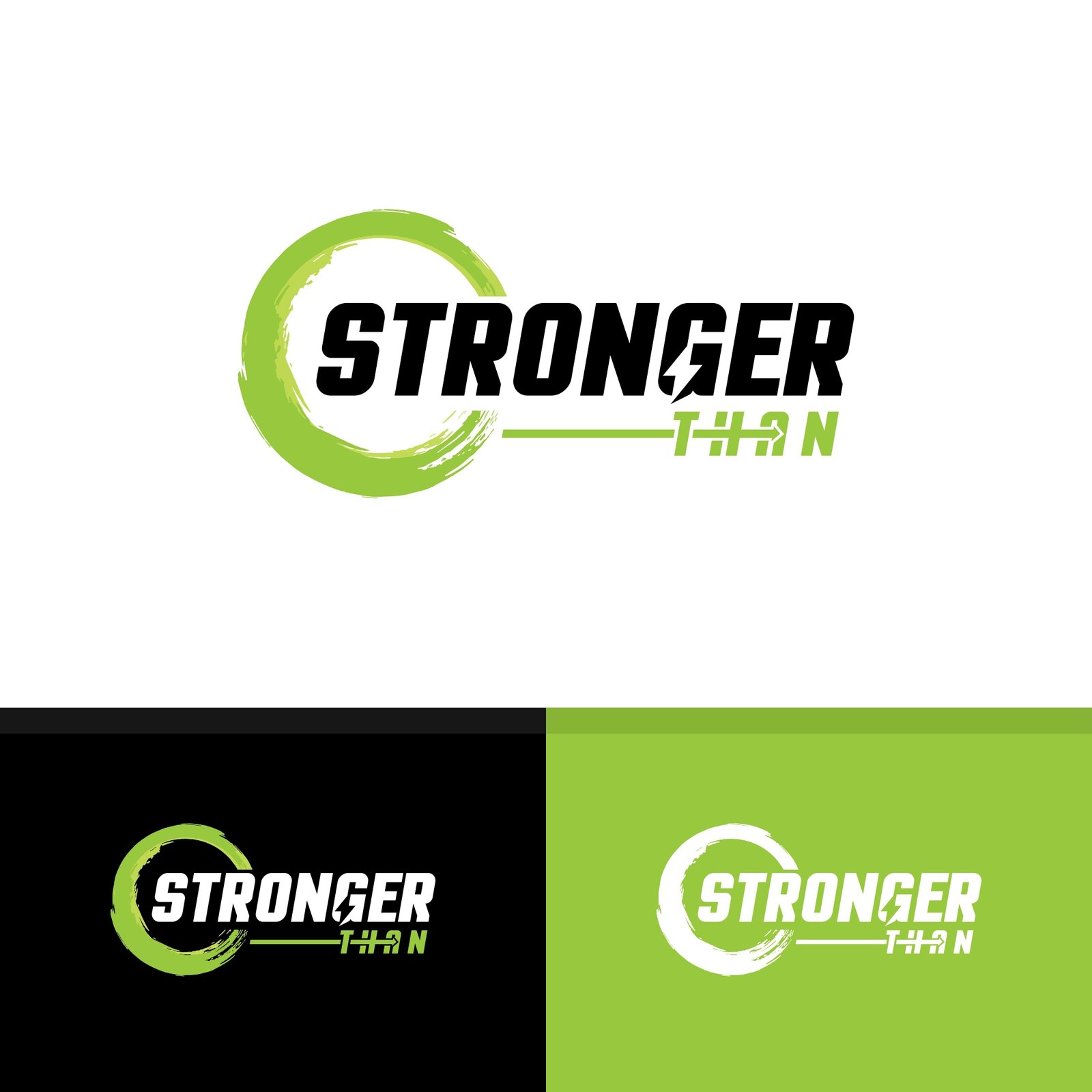 amazing sports, gym and fitness logo desig