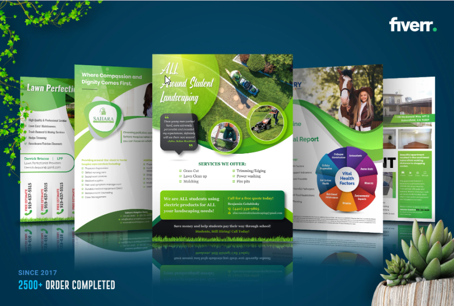 I will make a professional flyer design for your business