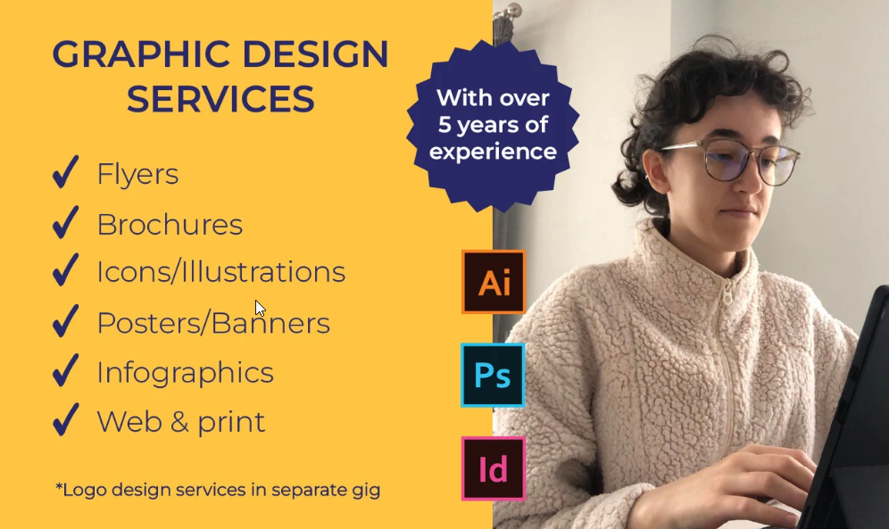 I will meet your graphic design needs
