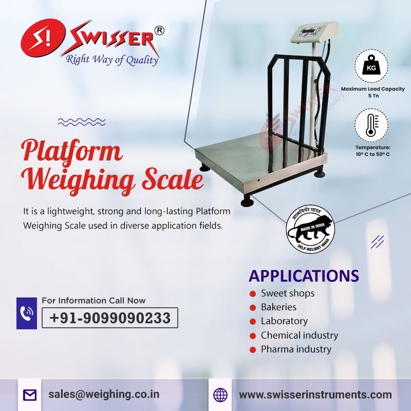 Swisser Instruments – Supplier of high quality weighing scales & instruments