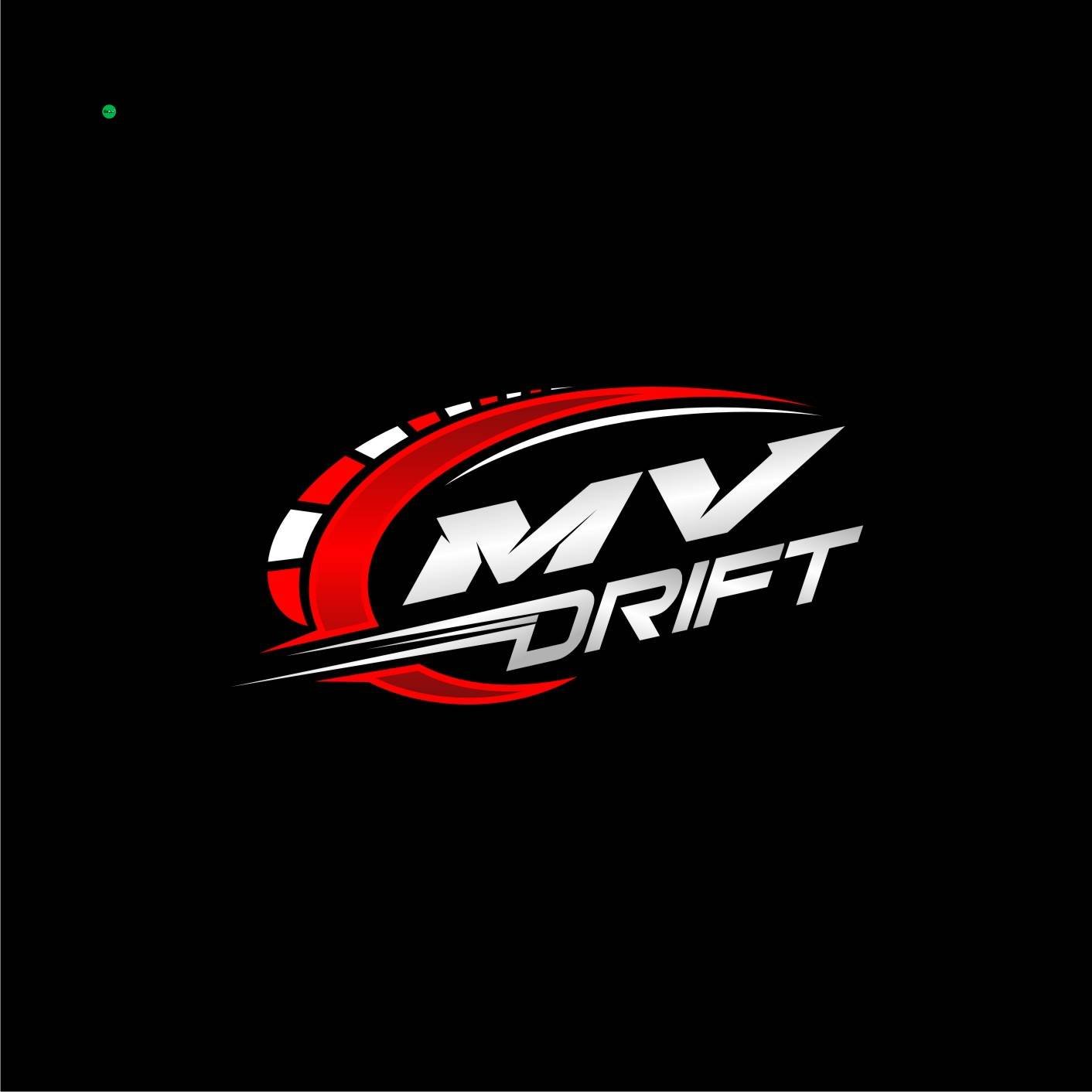 Professional car racing and motorsports logo