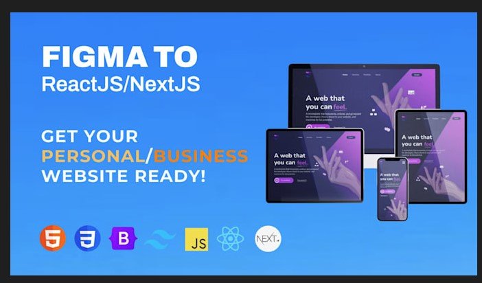 I will create a fast, responsive, and modern website using tailwind CSS and nextjs