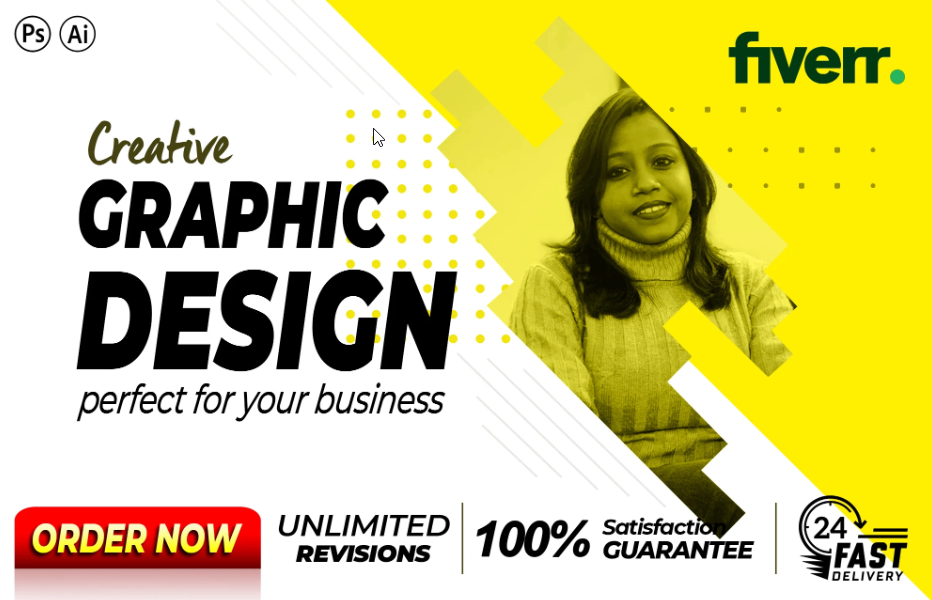 I will be your personal professional graphic designer