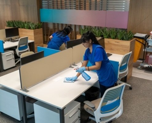 Boost Employee Morale with Cleaner Offices