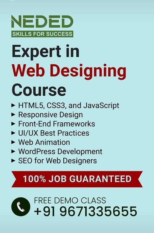 Best Web Designing Course & Training Institute in Rohtak With Placement