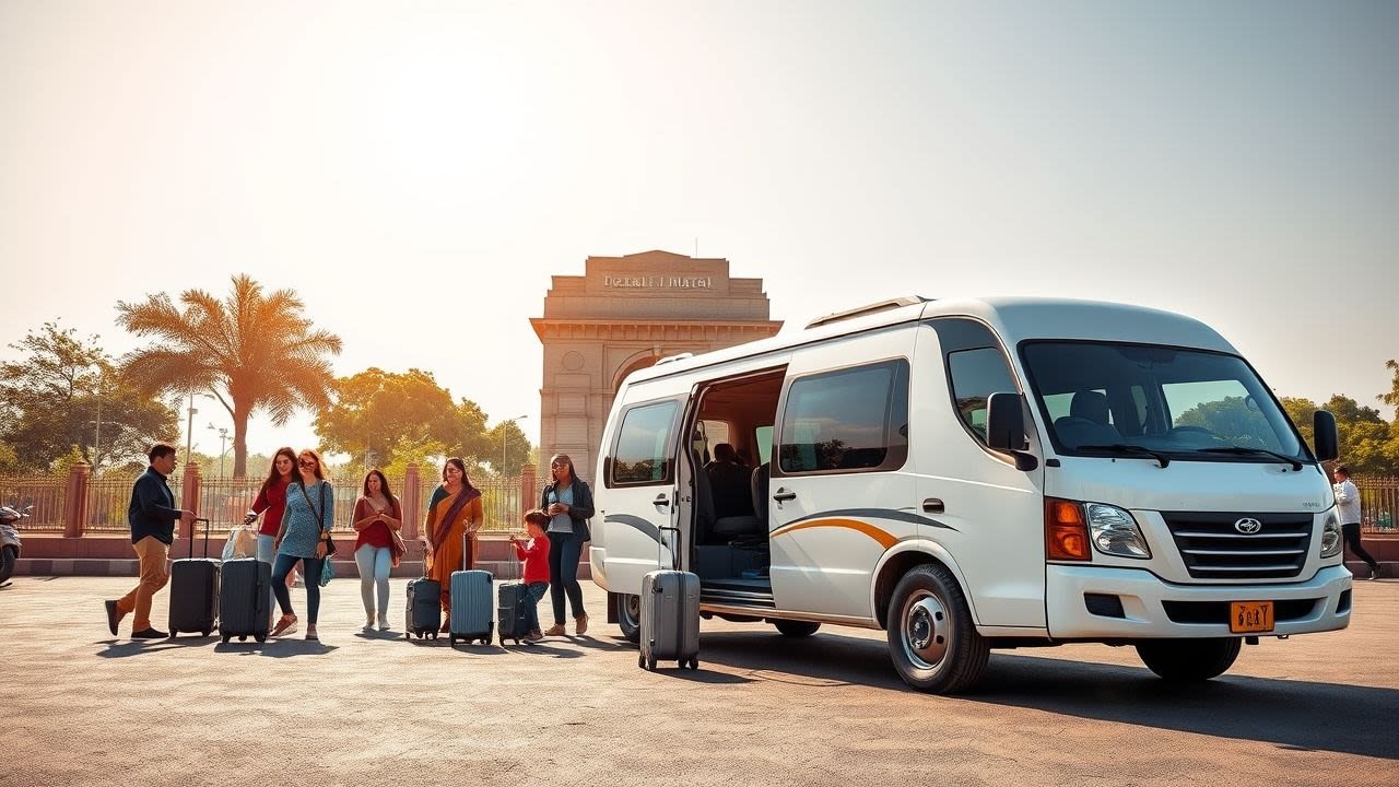 Tempo Traveller on Rent in Delhi – Comfortable, Affordable & Reliable! Planning