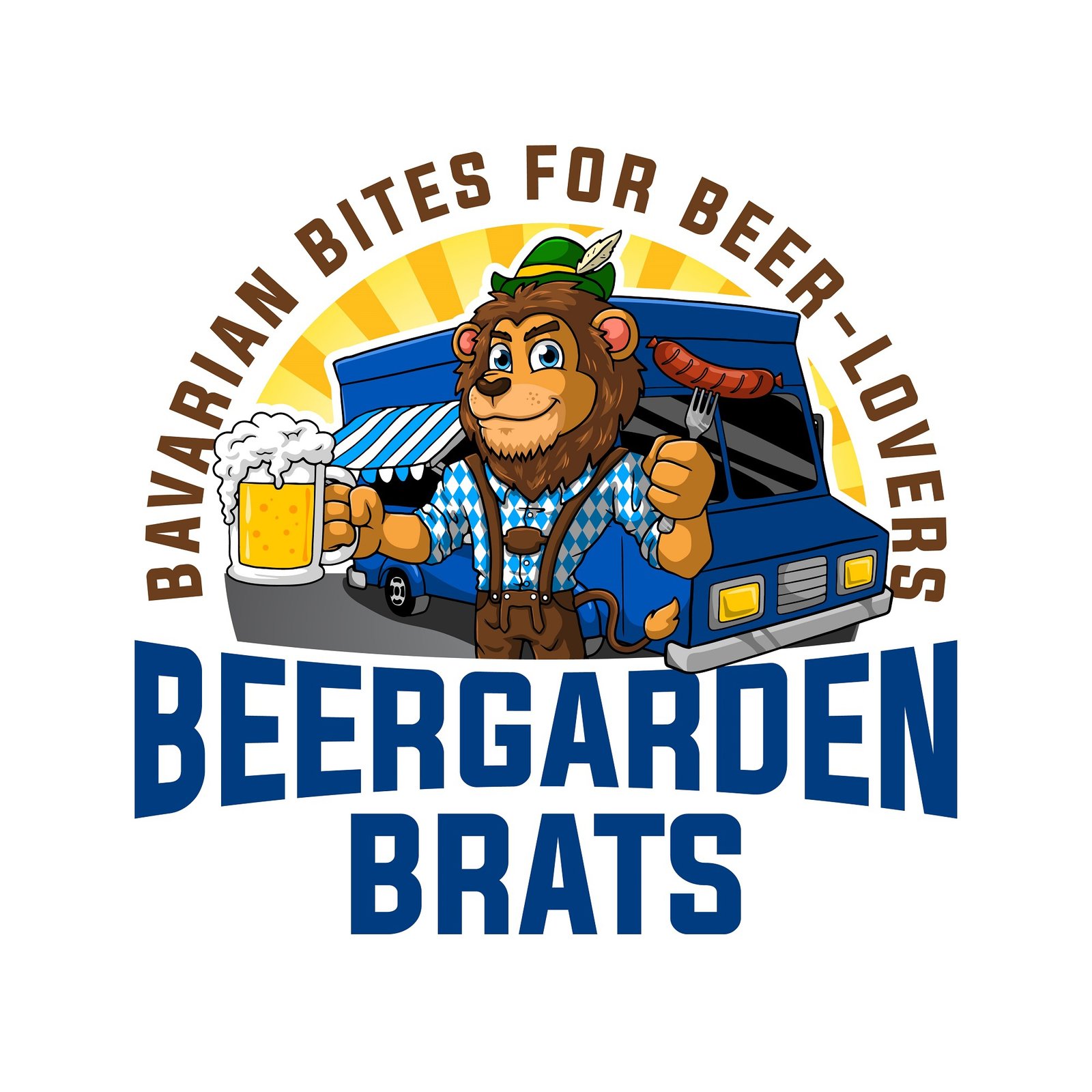 Restaurant logo and food, bbq, cafe, coffee catering for your business