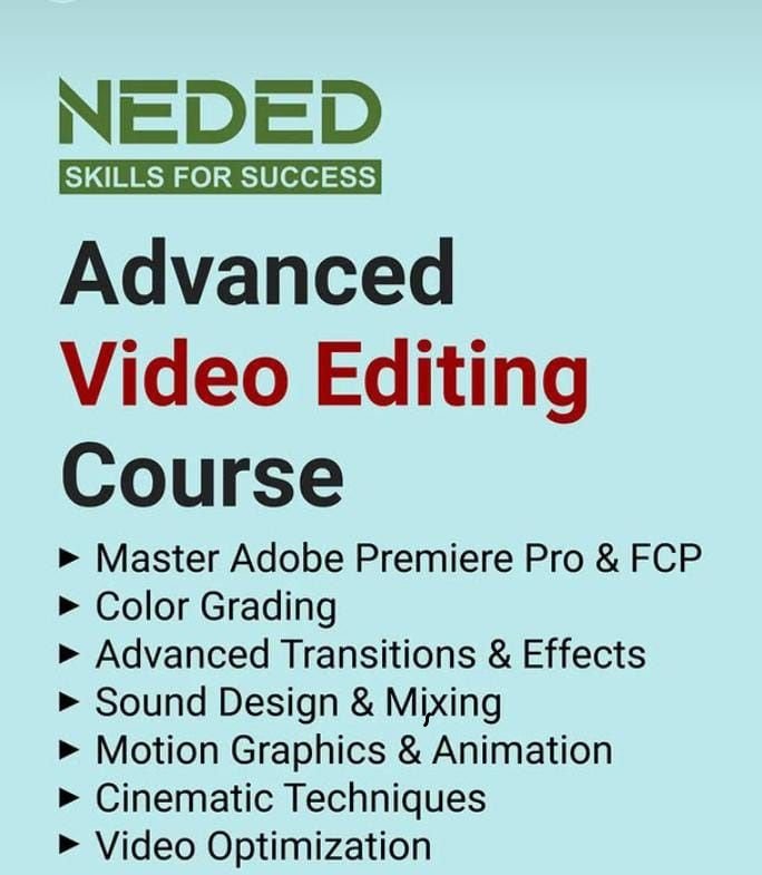Best Video Editing Course & Training Institute in Rohtak With Placement