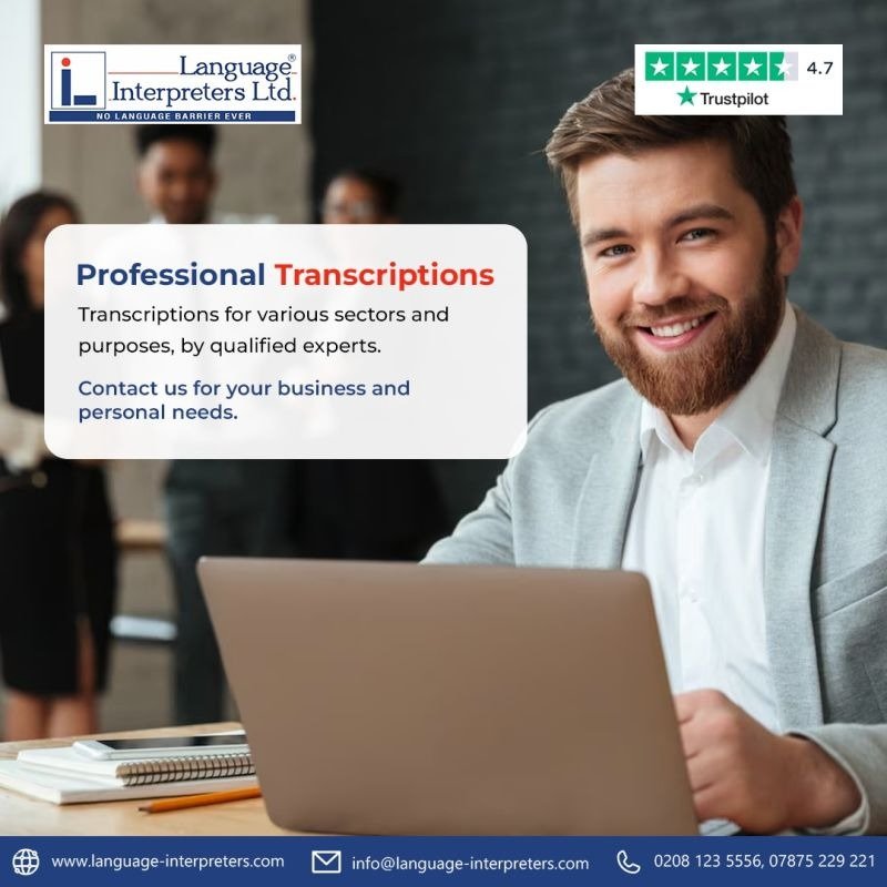 Professional Transcription Services UK