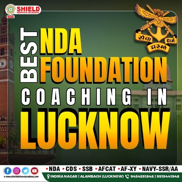 Nda Foundation Course In Lucknow- Shield Defence Academy