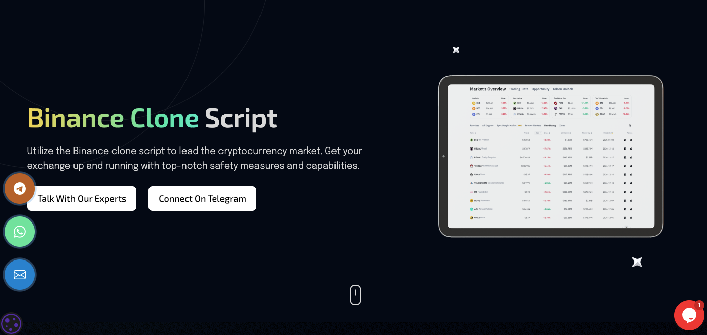 Binance Clone Script – BlockchainX