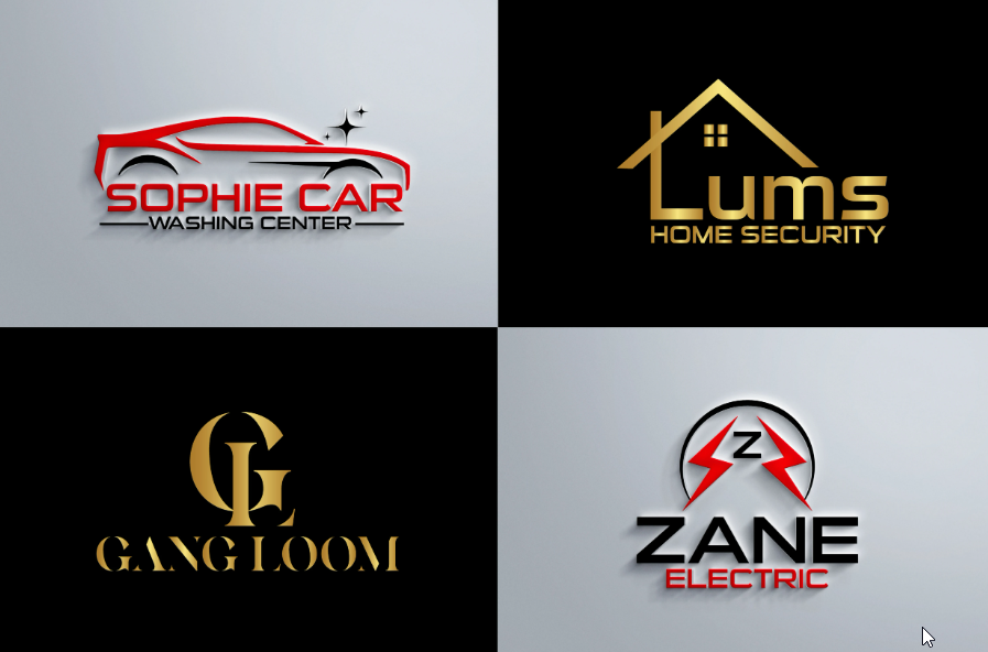 I will create a professional minimalist business logo design