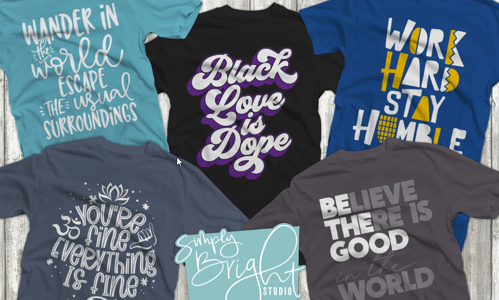 I will create an awesome custom typographic tshirt design