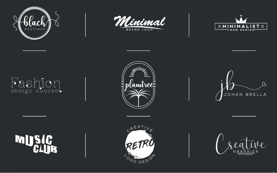 I will design professional wordmark, lettermark, typography, text, letter or fon