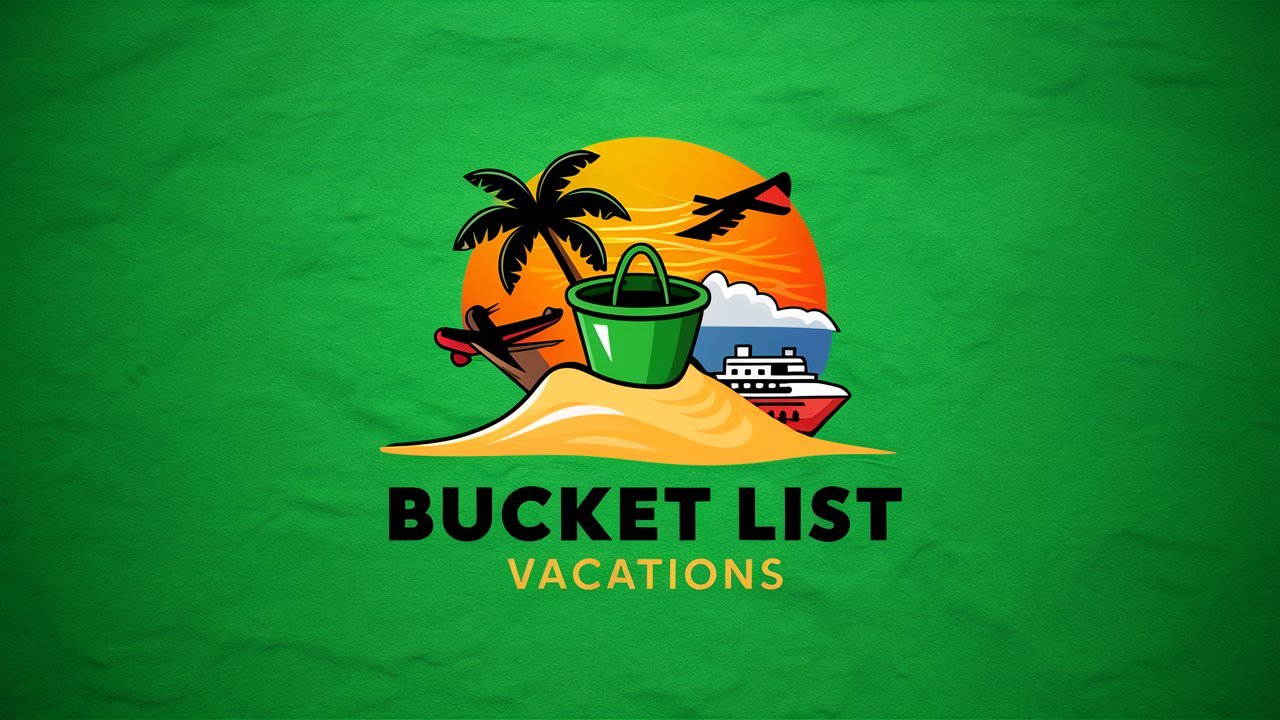 Create a travel agency tourism and vacation logo