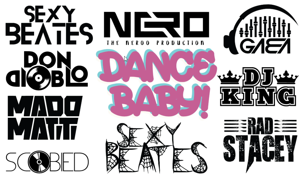 I will do wordmark, lettering, typography and text logo design