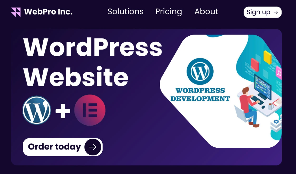I will redesign copy clone responsive wordpress website template using elementor