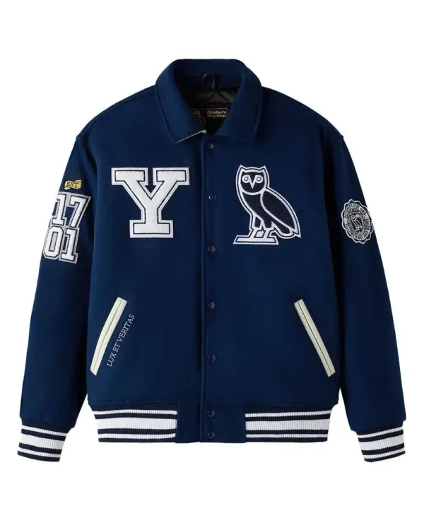 October’s Very Own Campus Yale Varsity Jacket