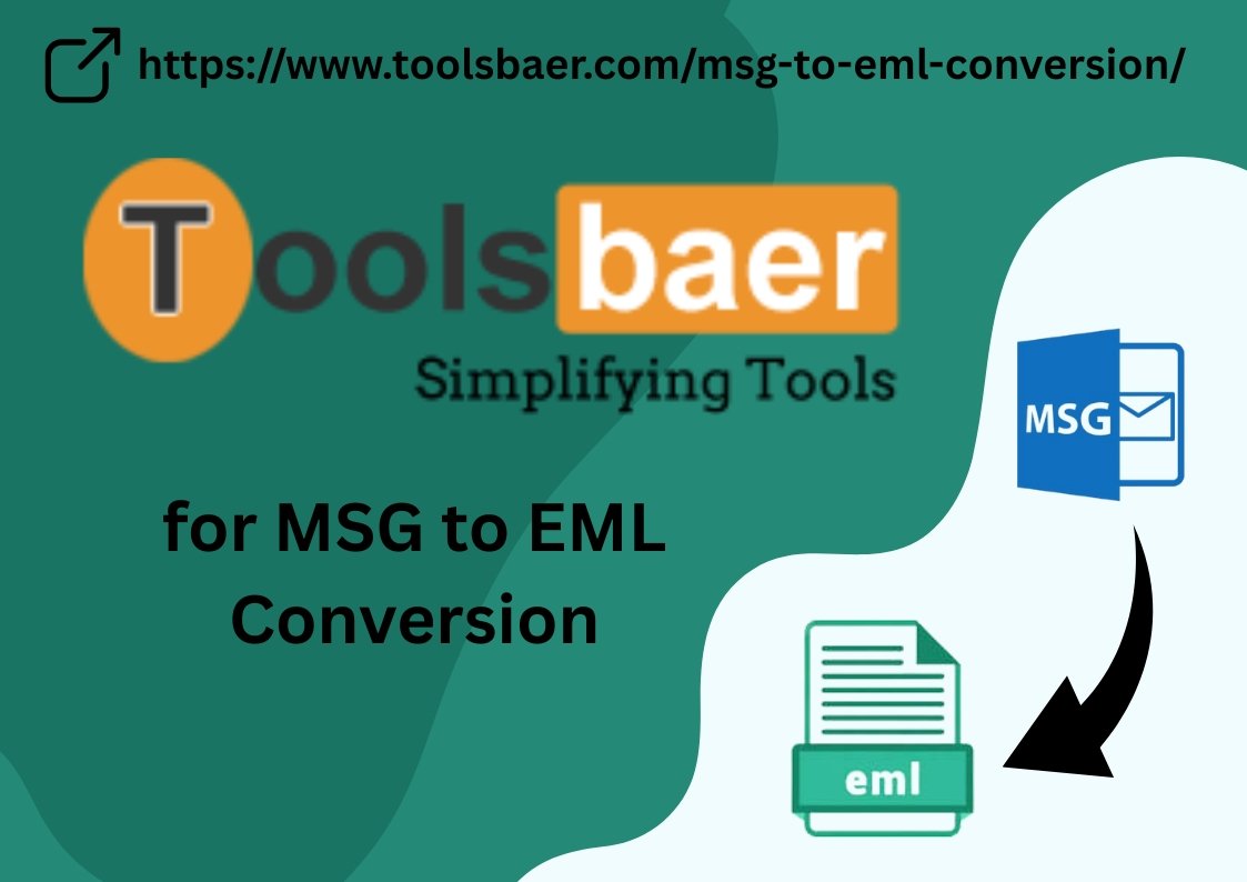 Move Outlook MSG to EML Without Outlook