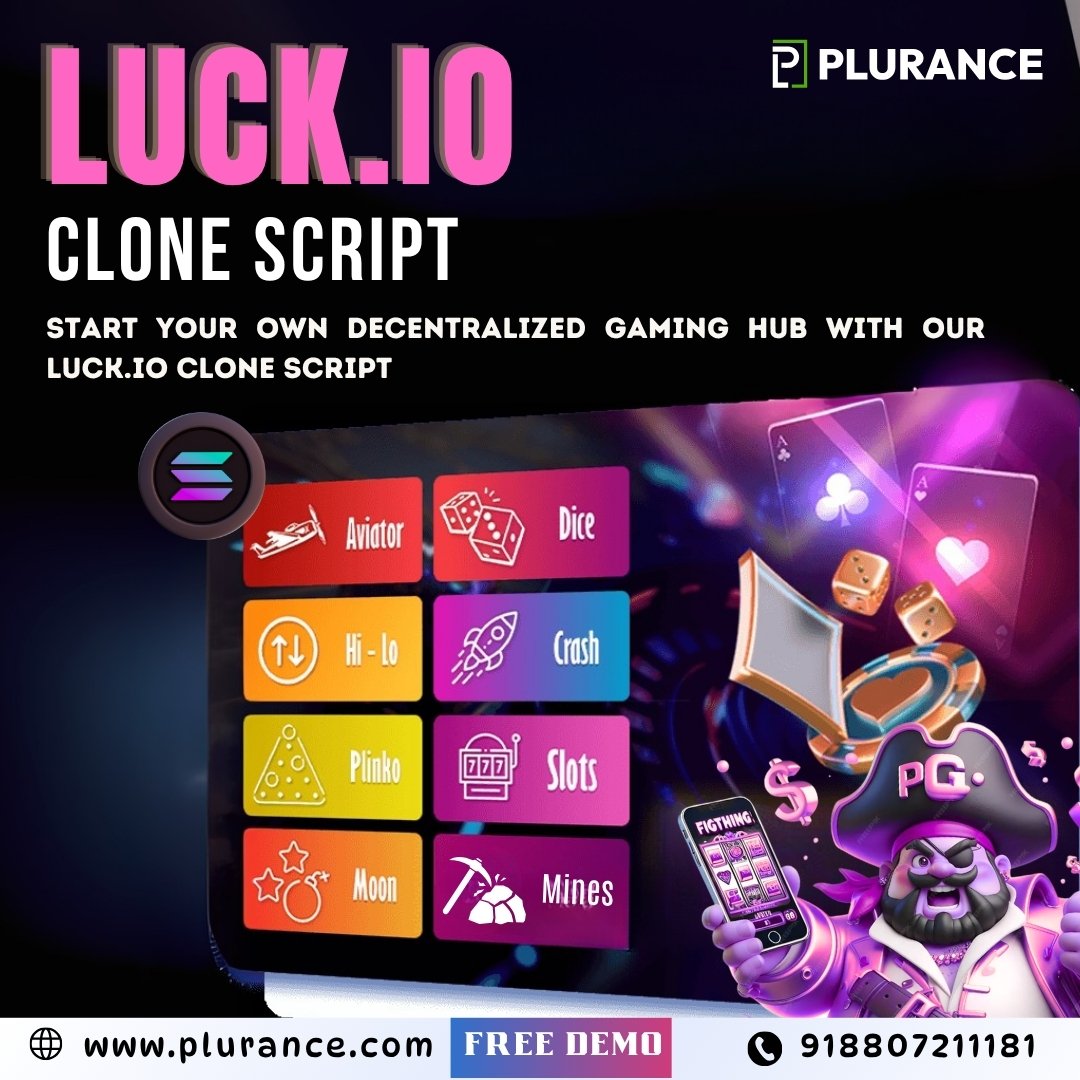 Power Up Your Crypto Casino Startup with Luck.io Clone Script