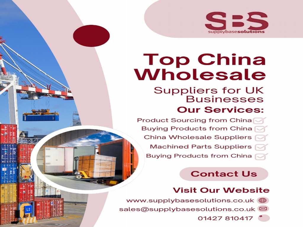Top China Wholesale Suppliers for UK Businesses