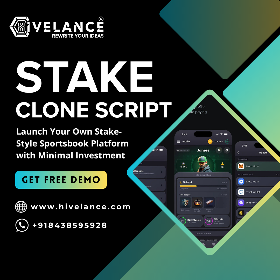 Stake Clone Script – Build a iGame platform at Low Cost