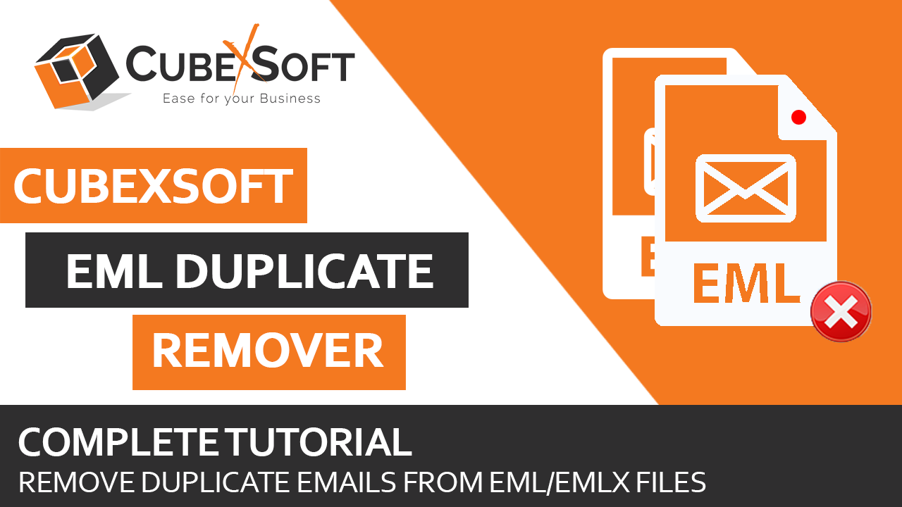 CubexSoft EML Duplicate Remover