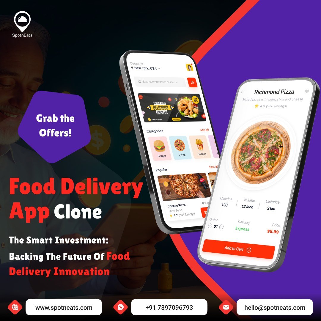 Ready-Made Food Delivery App with AI Voice Support | SpotnEats Solution