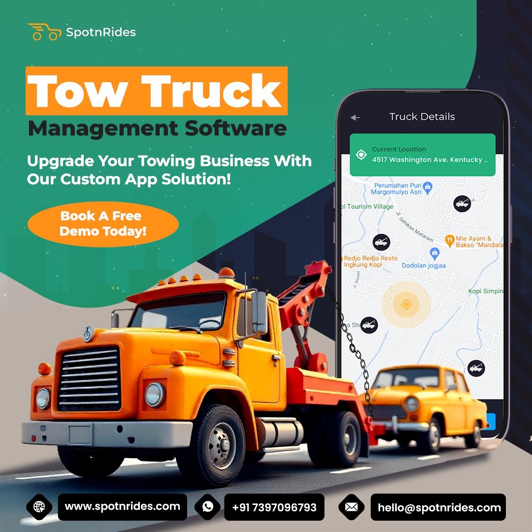 Advanced Towing Roadside Assistance App with Smart Features