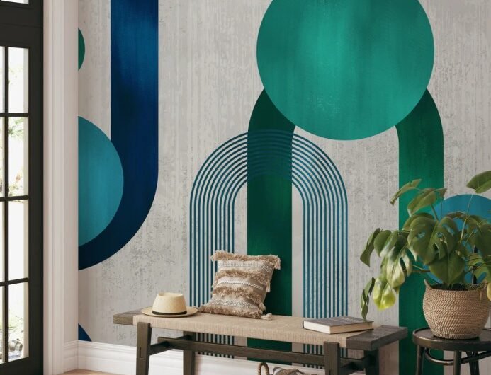 8107_87_AW389-3d-geometric-modern-mural-wallpaper-lines-circle-shapes-light-texture-1