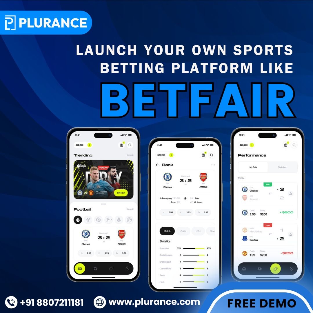 Start Your High-ROI Sports Betting Exchange With Betfair Clone Script