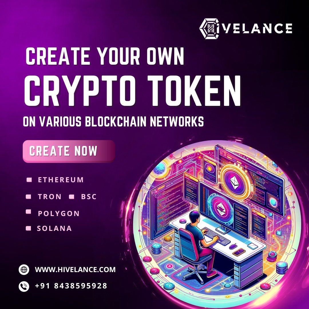 Crypto Token Development – launch crypto tokens on any blockchain