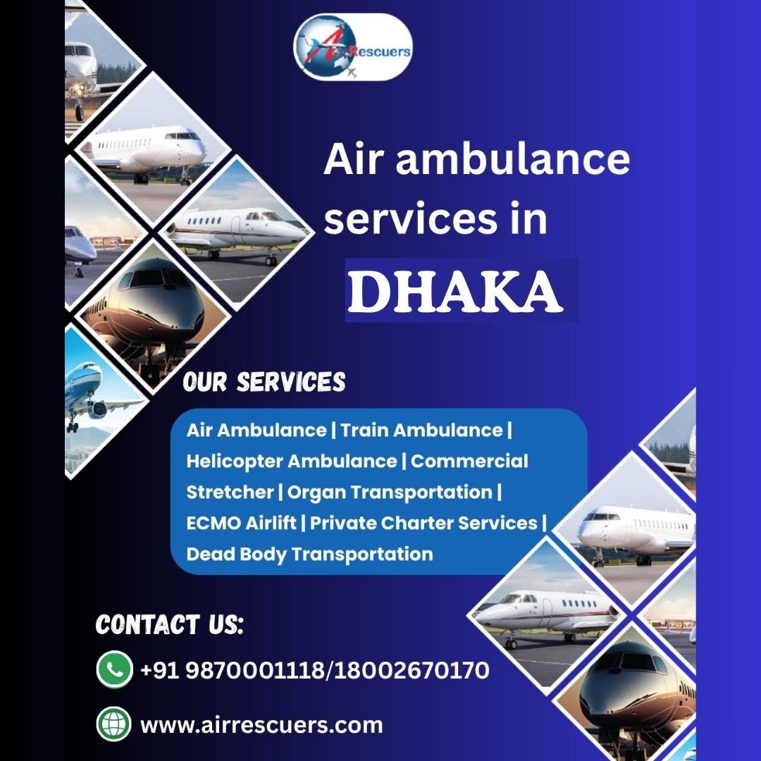 Emergency in Dhaka? Choose Trust. Choose Air Rescuers.