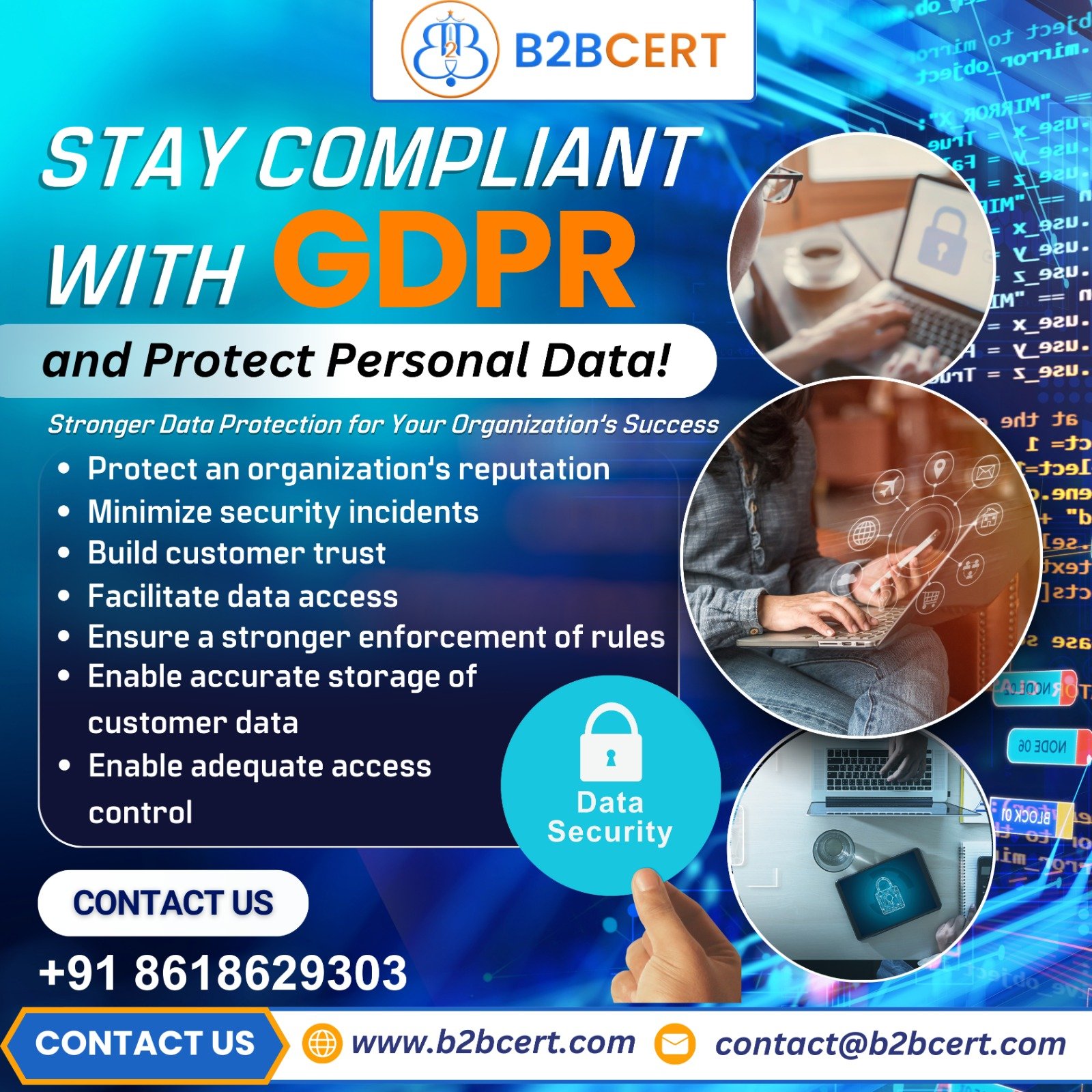  GDPR Certification in Saudi Arabia – Protect Data, Build Trust with B2B Cert