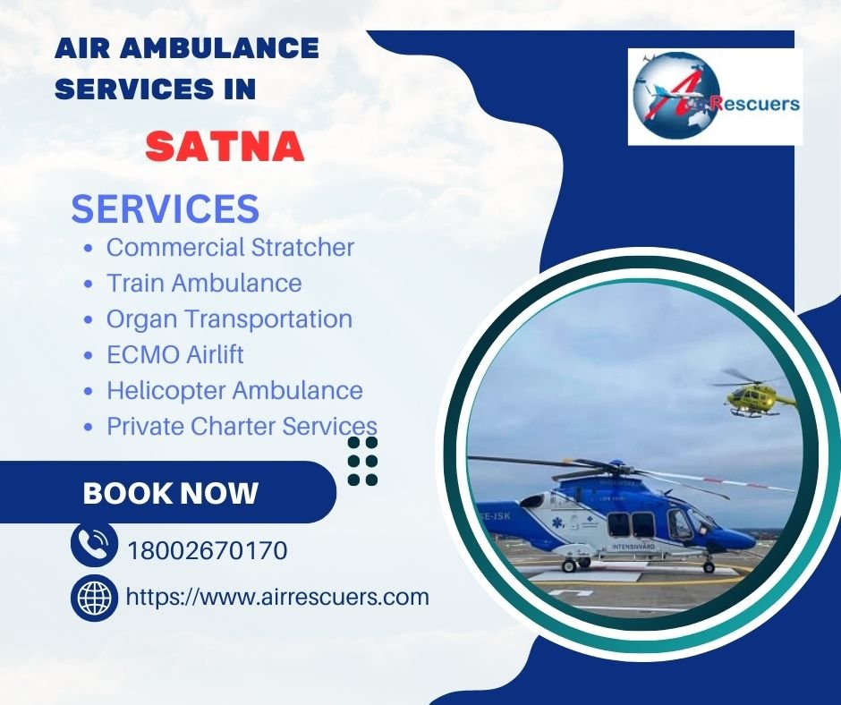Air Ambulance Services Now Within Reach in Satna