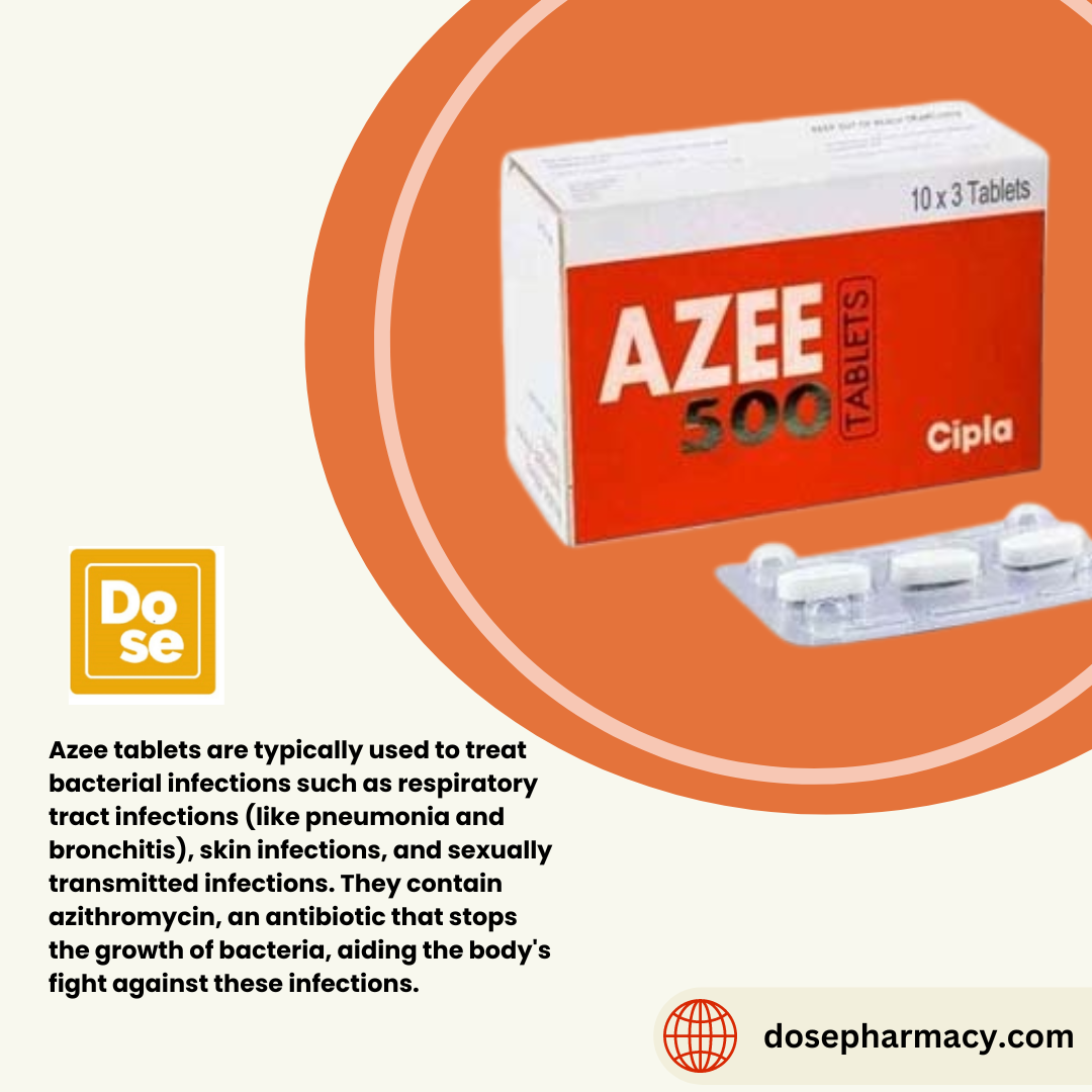 Azee 500mg: Trusted Antibiotic for Respiratory and Skin Infections