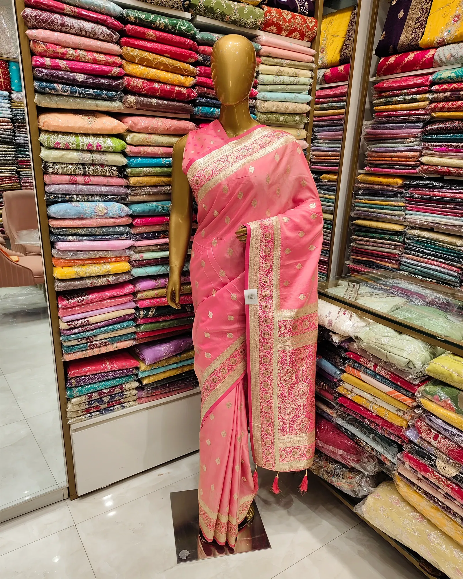 Pink Silk Sarees