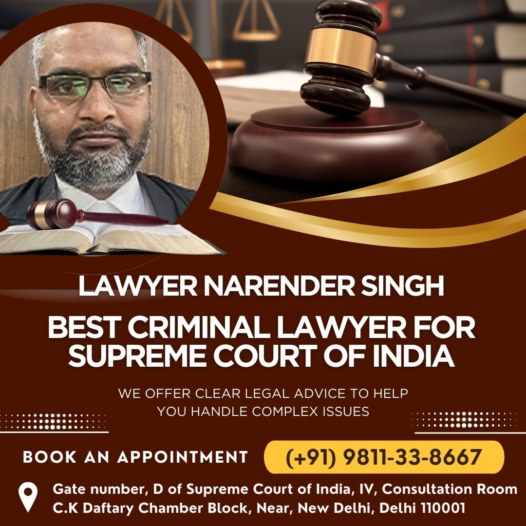 Best Criminal Lawyer For Supreme Court of India