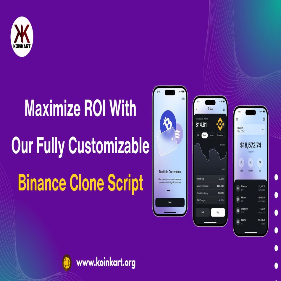 Maximize ROI With Our Fully Customizable Binance Clone Script