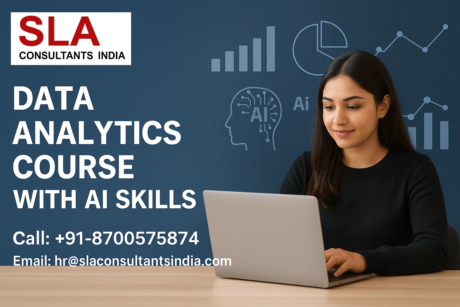 Data Analytics Course with Job Support | Update with AI Skills for 2026, by SLA