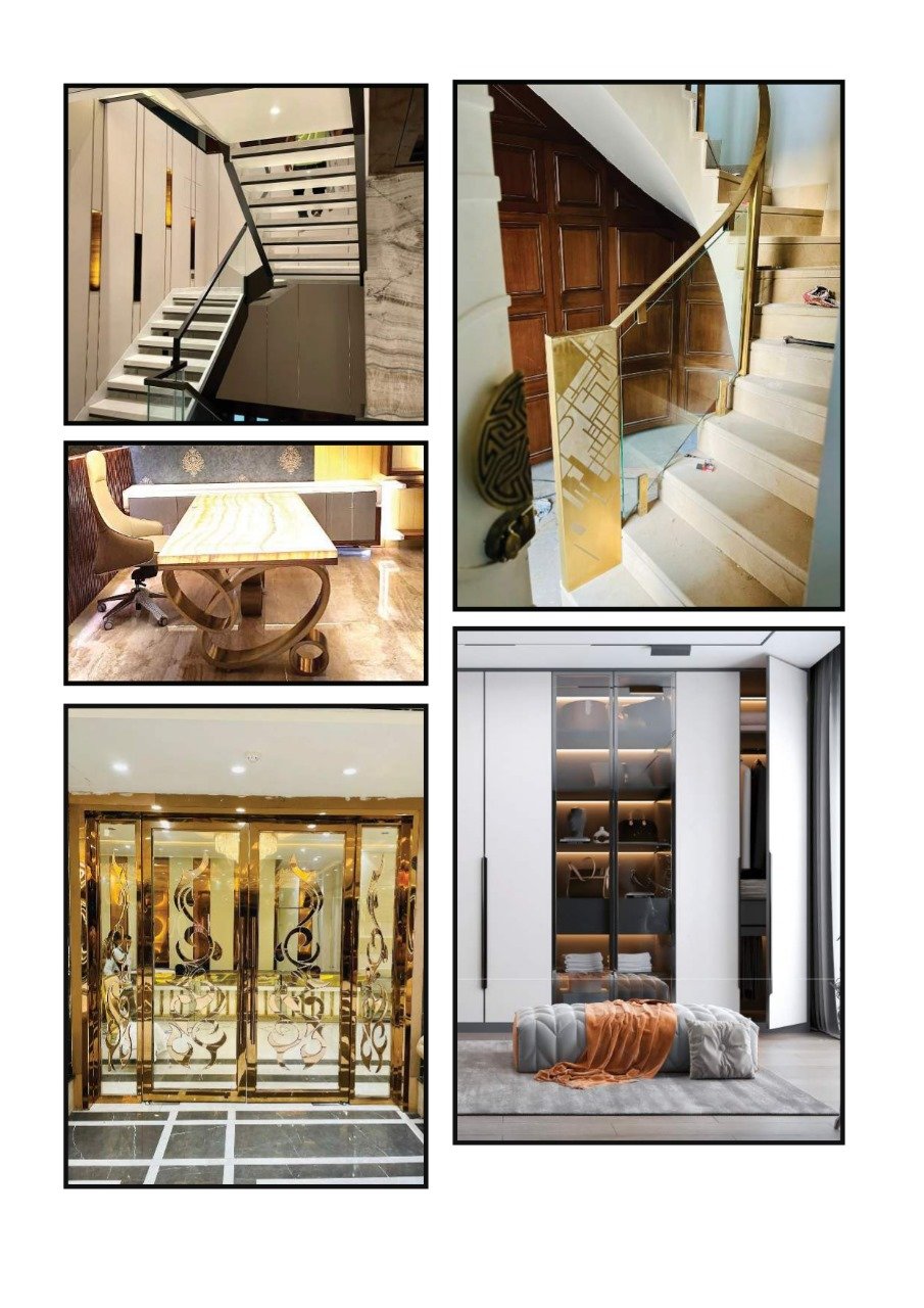 Decor and Fabricage – PVD Furniture, Stainless Steel Fabrication & Profiles Manu