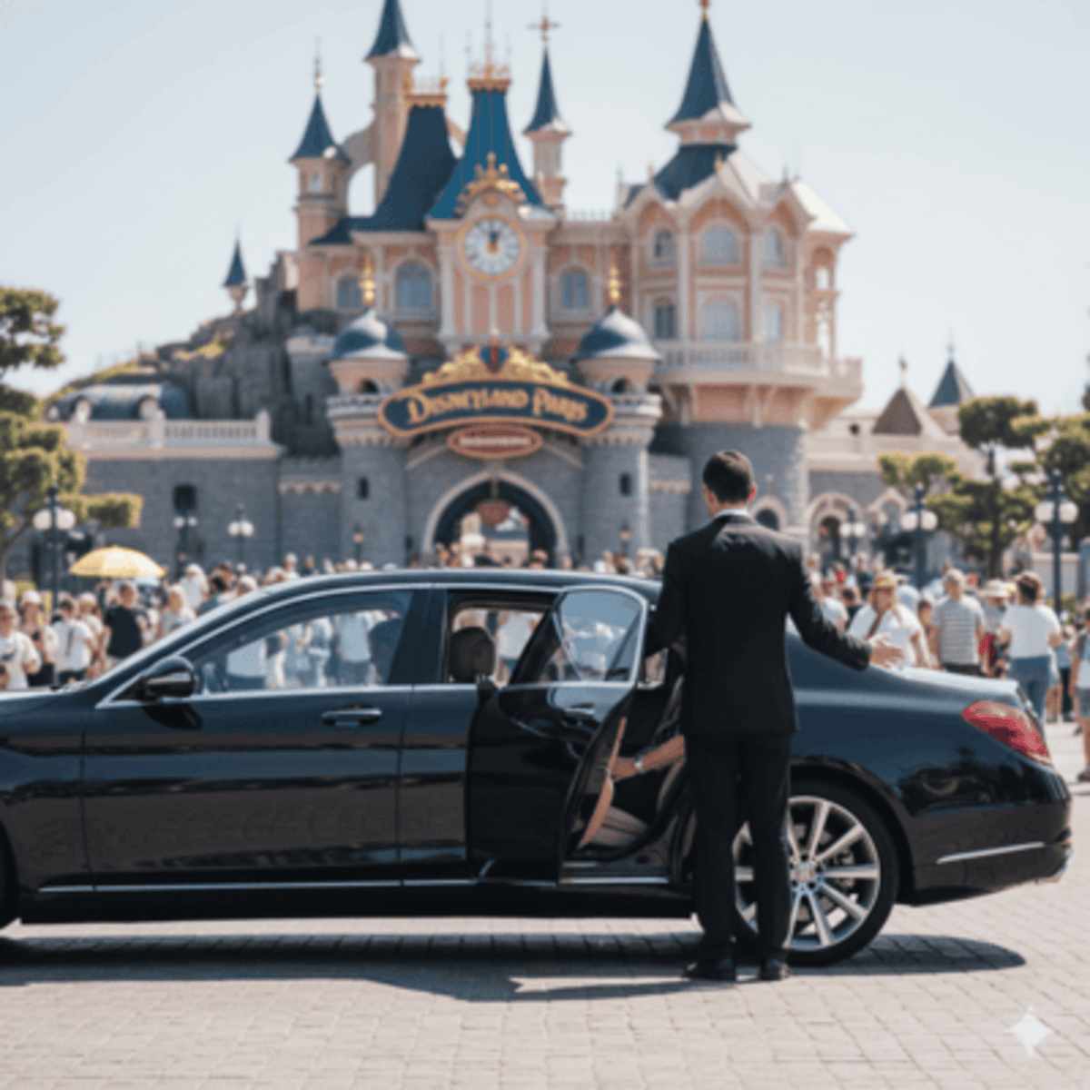 CDG Airport to Disneyland Taxi
