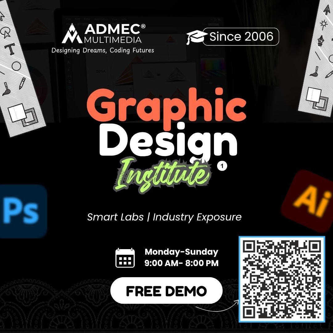 Best institute for graphic designing in Delhi for learning top design concepts