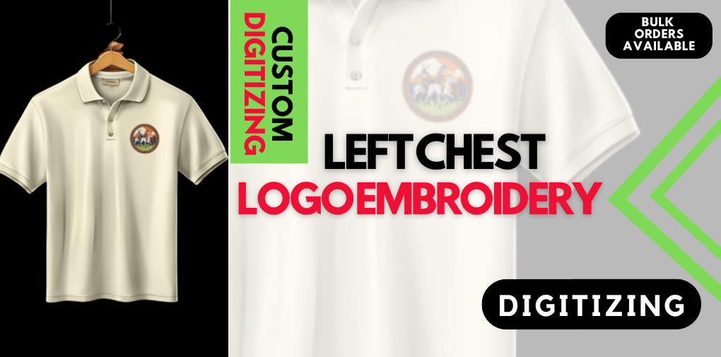 Chest Logo Placement on Hoodie Services