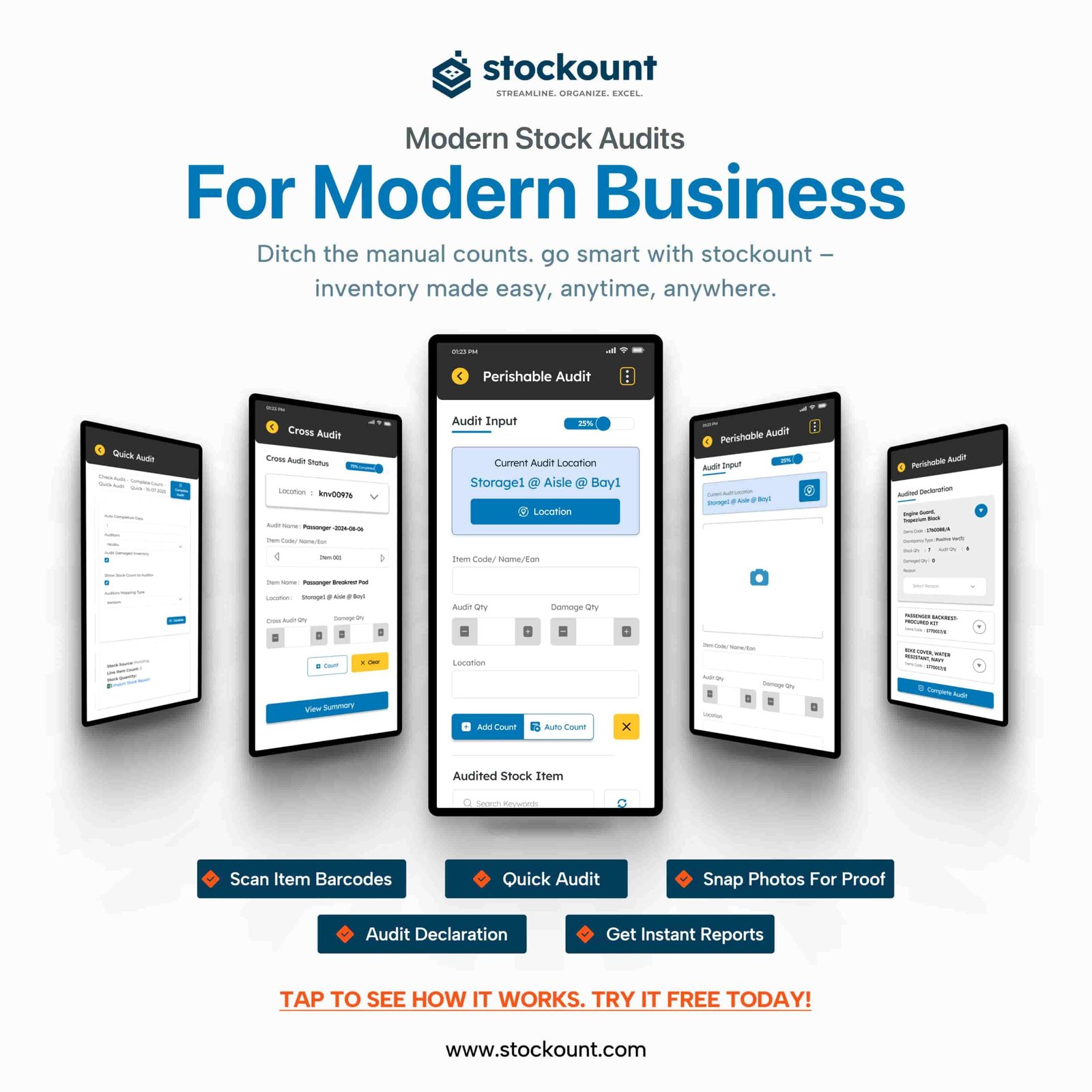 Inventory Audits Made Easy with Stockount