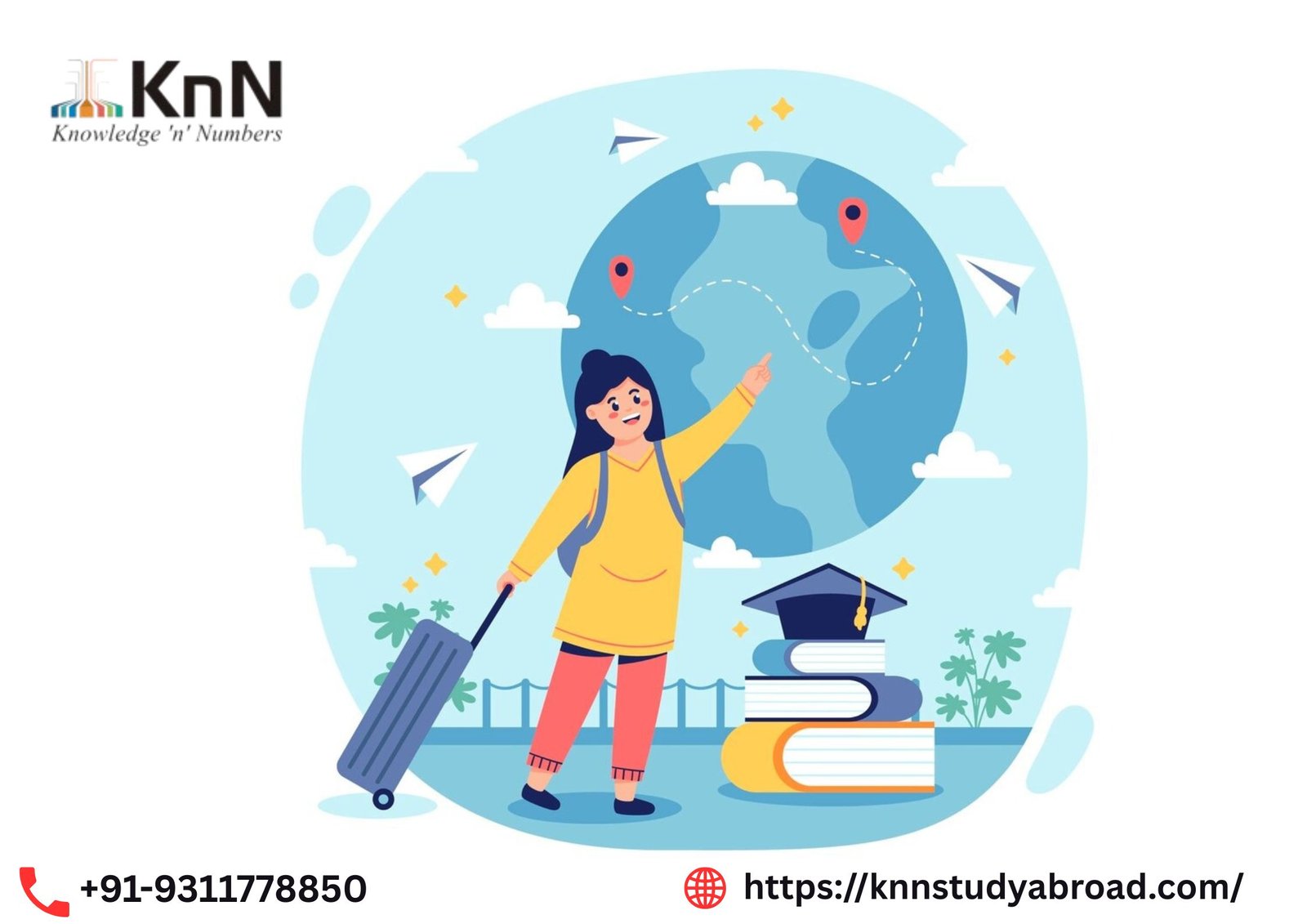 Best Counsellor for Study Abroad in Pitampura | KnN Study Abroad