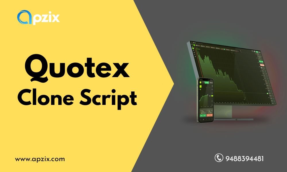 Launch your Quotex trading platform with a clone script from ApziX