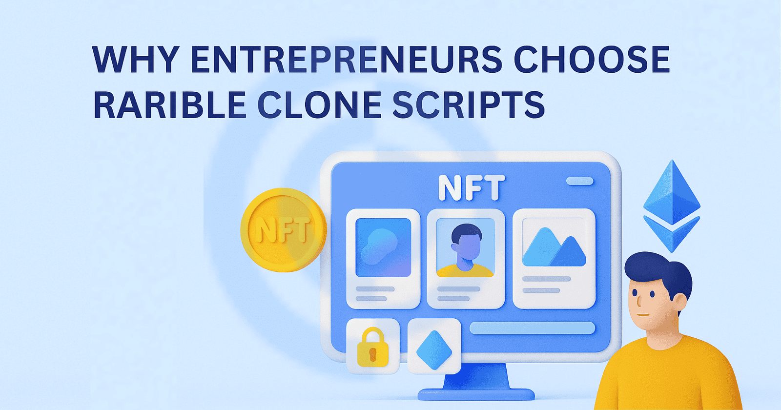 Launch Your NFT Marketplace Fast with Rarible Clone Script