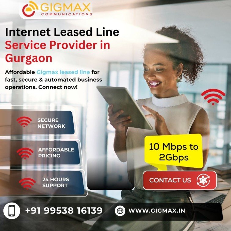 Leased Line Service in Gurgaon Sector 45 – Gigmax High-Speed Internet